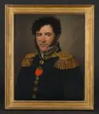 Portrait du colonel Espérandieu by Alexandre Bally, 1810, Toile d'origine, sold Sep 2026