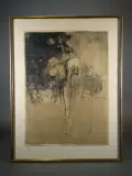 La ballerine by Jean-Henri Jansen, Lithographie, sold Sep 2026