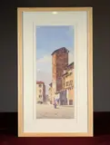 Florence by Frans Vervloet, Aquarelle, sold Sep 2026
