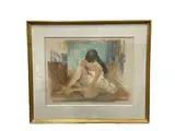 Ballerine by Paul Collomb, Lithographie encadrée, sold Jul 2026