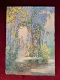 Vue d'un banc, coin d'un parc by Isidore Rosenstock, Aquarelle, sold Jul 2026
