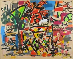 Le Moulin Rouge by Gen Paul, 1974, Lithographie rehaussée en couleurs, sold Jul 2026