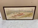 Automobile de course by Ernest Montaut, Lithographie, sold May 2026