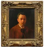 Portrait d’homme by Victor Lecomte, Panneau, sold Apr 2026