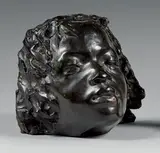 Tête africaine by Herbert Ward, Épreuve en bronze patiné, sold Jul 2026