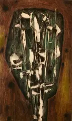 Le Forestier by Raoul Ubac, 1946, Aquarelle et fusain, sold Jun 2026
