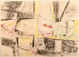 L'Attention by Roberto Matta, Crayon gras et graphite sur papier, sold Jun 2026
