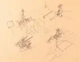 Sans titre by Roberto Matta, Pastel gras et crayons de couleur sur papier, sold Jun 2026