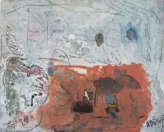 La mort lente by Alexandre Pugliese, 1989, Gouache, sold Jul 2026