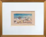 Fantasia by Jacques Simon, Aquarelle gouachée, sold Jun 2026