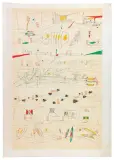 Sois bastion et cristobal. (Pl. 4 pour Antologia, Barcelone, éd. Polígrafa, 1979) by Roberto Matta, Lithographie d'après un dessin de, sold Jun 2026