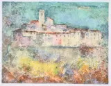 Saint-Paul de Vence by Vũ Cao Đàm, 1971, Lithographie en couleur sur papier encadrée, sold Apr 2026