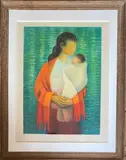 Maternité by Louis Toffoli, Lithographie en couleurs sur papier Japon, sold Feb 2026