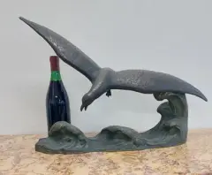 La Mouette by Alexandre Ouline, Bronze signé H :, sold Oct 2026