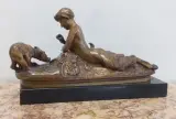Jeune faune aux oursons by Emmanuel Frémiet, Fonte Barbedienne Bronze signé Socle en marbre Avec socle, sold Oct 2026
