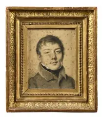 Portrait d’homme by Louis-Léopold Boilly, Crayon noir, estompe et rehauts de craie blanche, sold Sep 2026