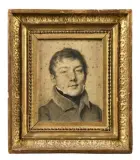 Portrait d’homme by Louis-Léopold Boilly, Crayon noir, estompe et rehauts de craie blanche, sold Sep 2026
