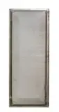 Sans titre by Jean Prouvé, Panneau de façade rectangulaire en bois recouvert d'une tôle d'aluminium gaufré, sold Dec 2025
