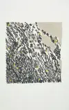 Les gens, 1971 (Rivière 116) by Maria Helena Vieira da Silva, Lithographie en sept couleurs sur papier Japon nacré, sold Dec 2025