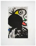 Sans titre by Joan Miró, Lithographie Signé en bas à droite dans la planche Justifié en bas à gauche H_96 cm L_75 c, sold Dec 2025