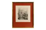 Saint François d'Assise by Maurice Denis, Lithographie à la mine de plomb signé en bas à droite et numéroté, sold Nov 2025