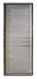 Sans titre by Jean Prouvé, Panneau de façade rectangulaire en bois recouvert d'une tôle d'aluminium gaufré, sold Oct 2025