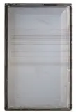 Sans titre by Jean Prouvé, Panneau de façade rectangulaire en bois recouvert d'une tôle d'aluminium gaufré, sold Oct 2025