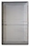 Sans titre by Jean Prouvé, Panneau de façade rectangulaire en bois recouvert d'une tôle d'aluminium gaufré, sold Oct 2025
