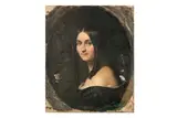 Portrait de femme dans un ovale peint by Henri Lehmann, Toile Signé et daté en bas à gauche, sold Sep 2025