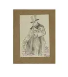 Portrait de Constantin Guys by Ferdinand Bac, Encre, Aquarelle et gouache, sold Sep 2025