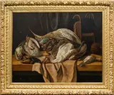 Nature morte aux oiseaux by Pieter Van Boucle, Toile H_74 cm L_88 cm Provenance : Chez Heim-Gairac, à Paris en, sold Sep 2025