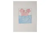 Les sirènes by François-Xavier Lalanne, Eau-forte originale signée au crayon par l'artiste H_18,5 cm L_16 cm, sold Sep 2025