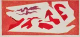Composition by Jean Pons, Lithographie Signée et datée, sold Jul 2025