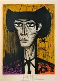 Toreador by Bernard Buffet, 1967, Lithographie en couleurs Justifié, sold Jul 2025