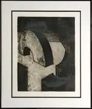 Composition en noir by Marino de Teana, Lithographie signée en bas à droite, justifiée E, sold Jul 2025