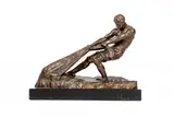Sans titre by Alexandre Ouline, Épreuve de force Bronze à patine brune Signé sur la terrasse H_46 cm L_58 cm (avec le socl, sold Jul 2025