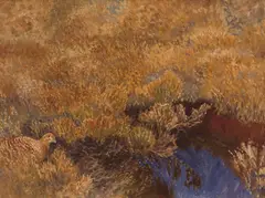 Red Grouse by Bruno Liljefors, 1914, oil on canvas, sold Apr 2026