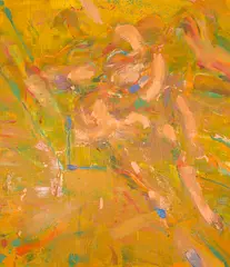 Afternoon Lovers - For Pablo Neruda by Graham Coughtry, oil on canvas, sold Mar 2026