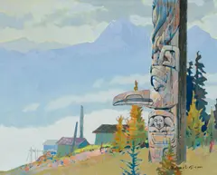 Blue Silence by Robert Genn, acrylic on canvas, sold Mar 2026