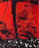 Sans titre (H0289) by Marcelle Ferron, oil on board, sold Mar 2026
