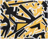 La feuillée des papillons by Jean-Paul Jérôme, 2000, collage on paper, sold Mar 2026