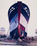 Shipyard #13, Qili Port, Zhejiang Province, China by Edward Burtynsky, digital chromogenic print, sold Mar 2026