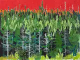 NFLD by Kim Dorland, oil on linen, sold Mar 2026