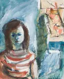 L'Âge Ingrat by Henri Leopold Masson, watercolour on paper, sold Mar 2026