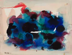 Untitled by William Ronald, 1968, watercolour on paper, sold Mar 2026