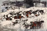 Black Winter by Henri Leopold Masson, oil on board, sold Feb 2026