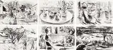Six Lithographs by Henri Leopold Masson, lithographs, sold Feb 2026