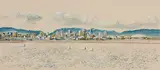 Vancouver by Raymond Chow, mixed media on paper, sold Feb 2026