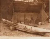 Puget Sound Camp by Edward S. Curtis, photogravure, sold Feb 2026
