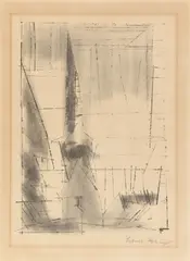Gelmeroda by Lyonel Feininger, 1955, Lithografie auf BFK Rives-Velin, sold Mar 2026